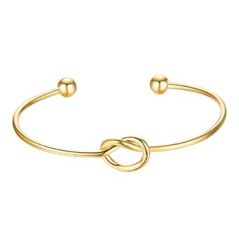 18K gold plated Stainless steel bracelet, Intensity