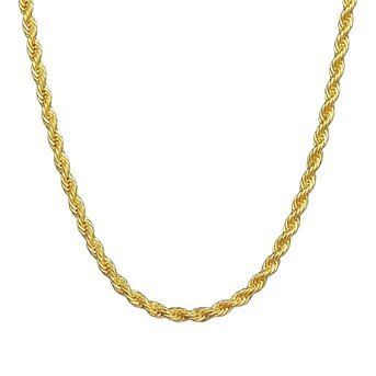 18K gold plated Stainless steel necklace, Intensity